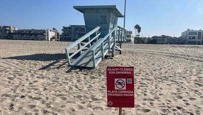 Sewage Spill Temporarily Closes Two Los Angeles Beaches