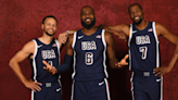 'Dream Team' 2.0? Lebron, Curry e Durant recriam foto histórica na Olimpíada de Paris