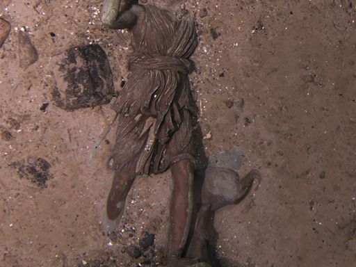 Statue not seen in almost 40 years rediscovered at Titanic wreckage