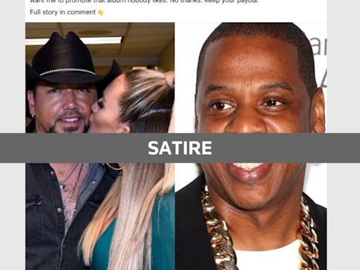 Fact Check: Satire site says Jay-Z offered Jason Aldean $10 million to perform with Beyoncé