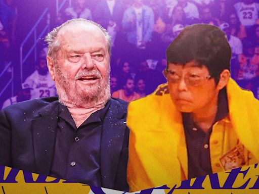 Who is mysterious woman who sits courtside at Lakers games by Jack Nicholson?