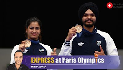 Paris Olympics: A study in contrasts, Manu Bhaker & Sarabjot Singh make magic on the shooting range