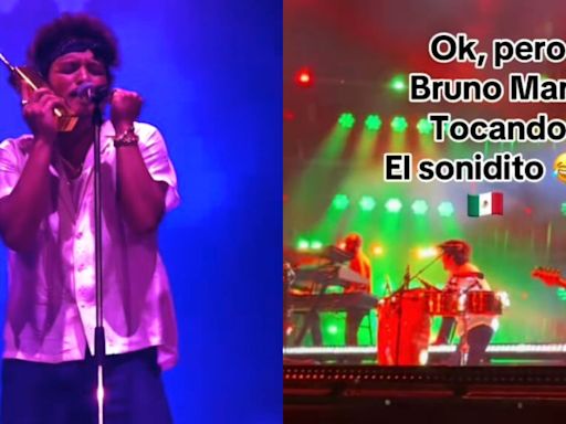 Bruno Mars toca "El Sonidito" en la CDMX, así sonó la sorpresa en su concierto