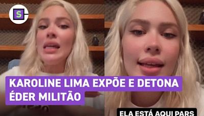 Karoline Lima se revolta e expõe Éder Militão após demissão de babá