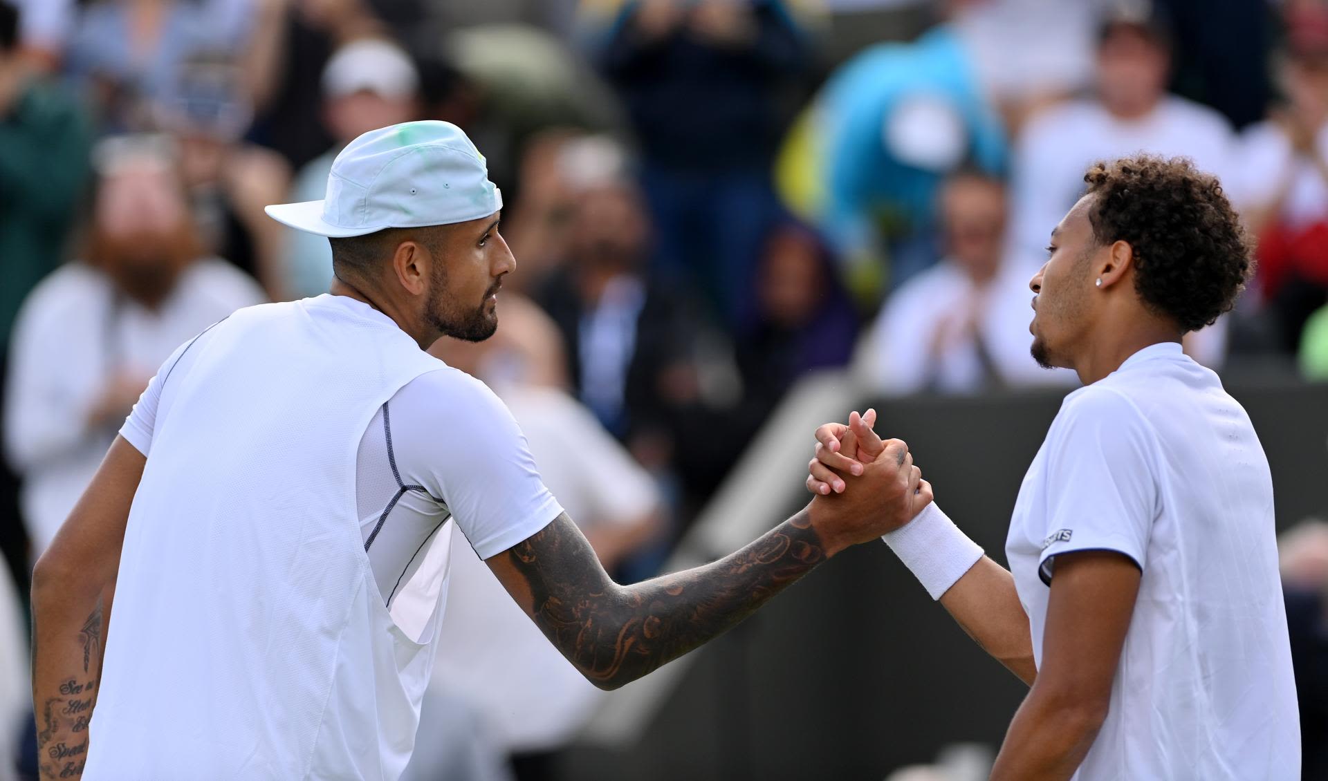 Nick Kyrgios mocks 2022 Wimbledon rival Paul Jubb during chat with Alexander Bublik