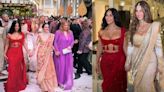 Kim Kardashian and Khloe Kardashian dress up in lehengas for Anant Ambani and Radhika Merchant’s wedding. See photos