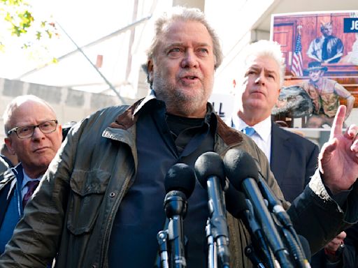 Bannon Due in Court Over 'We Build the Wall' Scheme Wednesday