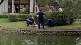 台中公園湖心亭驚見浮屍！長髮女水面載浮載沉 民眾嚇壞