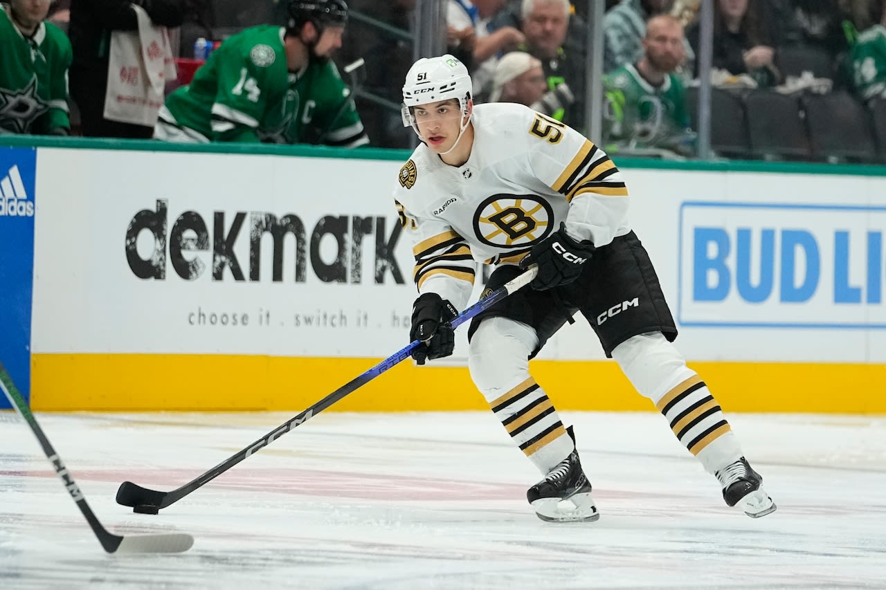 Bruins young standout, 4 draft picks highlight development camp roster