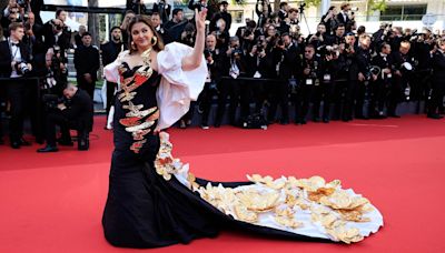 Aishwarya Rai takes over Cannes Film Festival on Day 2; rocks her arm in a cast with luxe gown: Pics