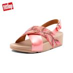 FitFlop LULU CRYSTAL FEATHER BACK STRAP SANDALS 水鑽後帶涼鞋 女(柔和粉)