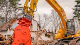 NPK's V250R excavator attachment crushes and pulverizes