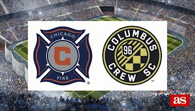 Chicago Fire vs Columbus Crew: estadísticas previas y datos en directo | MLS - Liga USA 2024