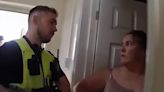 Watch ‘dine and dash’ couple’s reaction as police make house arrest