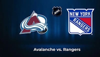 Avalanche vs. Rangers Injury Report Today - March 28
