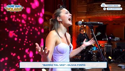 La increíble historia de Olivia Firpo, la oyente de Olga de 16 años que terminó cantando un tema de Spinetta en el Colón