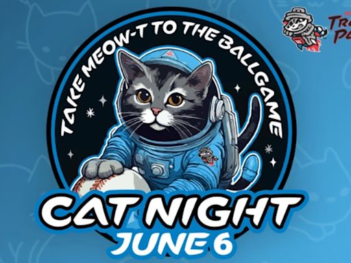 Rocket City Trash Pandas host Cat Night on June 6