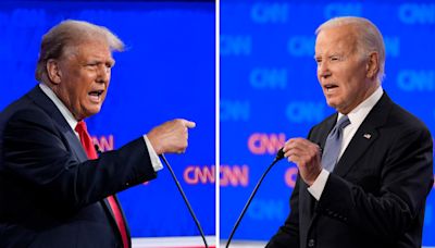 Debate takeaways: Trump confident, even when wrong, Biden halting, even with facts on his side