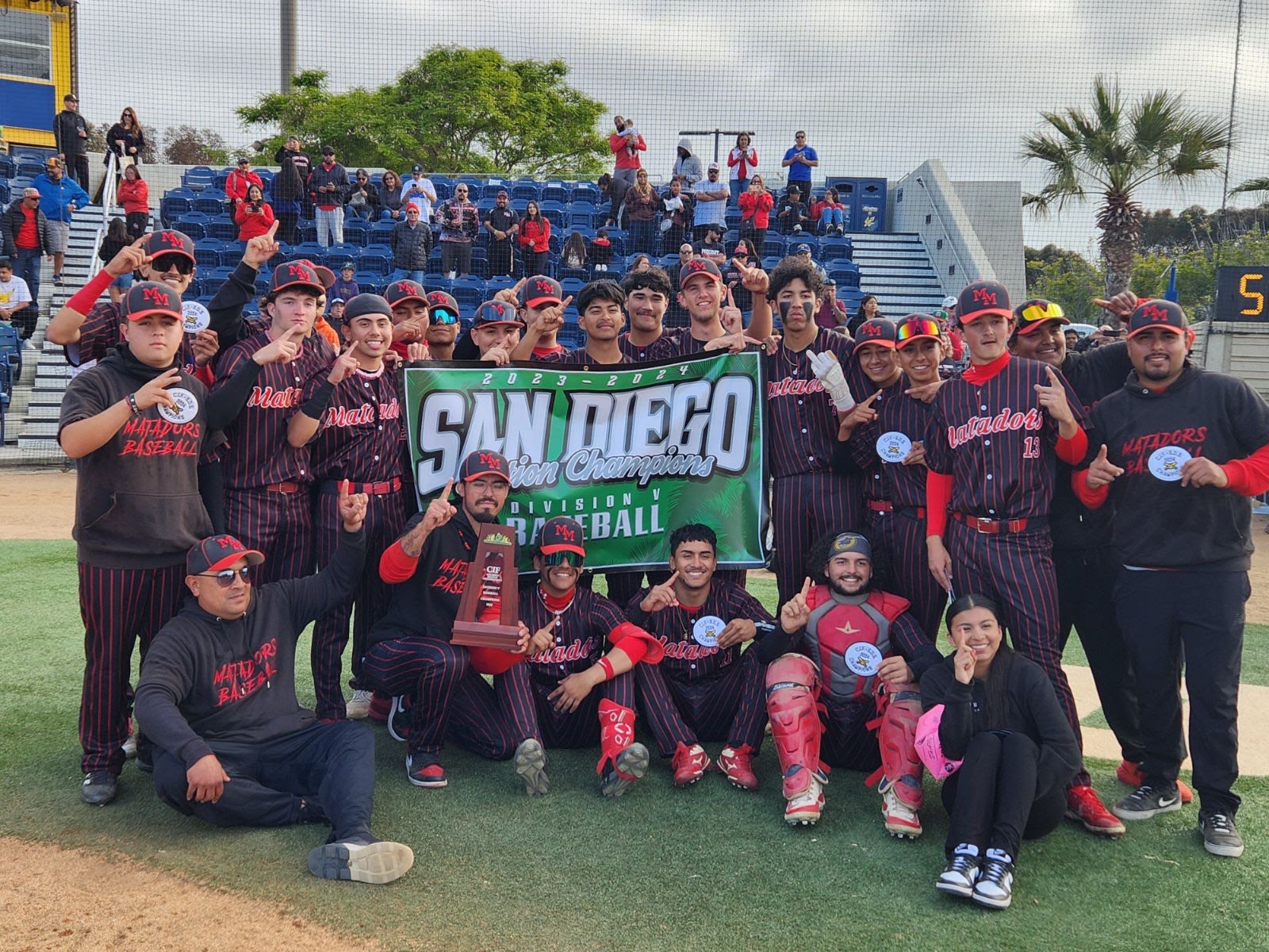 Walk-off homer lifts Mount Miguel to Division 5 baseball title over Kearny