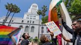 Los Angeles Pride Flag