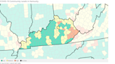 Kentucky sees 4 weeks of improving COVID-19 metrics. These 11 counties remain at high