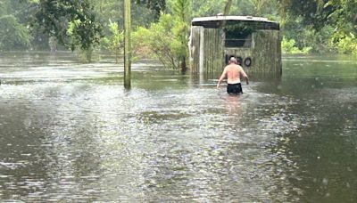 Live Debby updates: Thousands of people in Polk without power early Monday