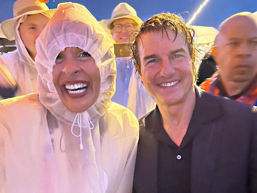 How Hoda Kotb's pic with Tom Cruise at the Olympics opening ceremony came to be