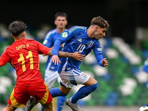 0-1: ¡España, a la final del Europeo Sub-19 tras tumbar a Italia en la prórroga!