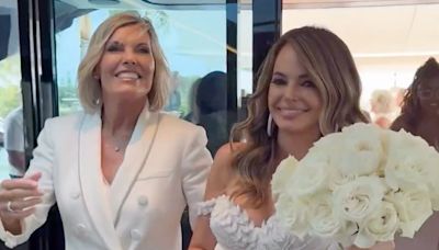 “Below Deck”'s Captain Sandy Yawn Marries Leah Shafer on Superyacht