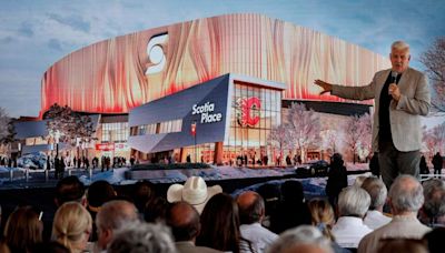 Shovels dig in as work begins on new $800M arena for Calgary Flames