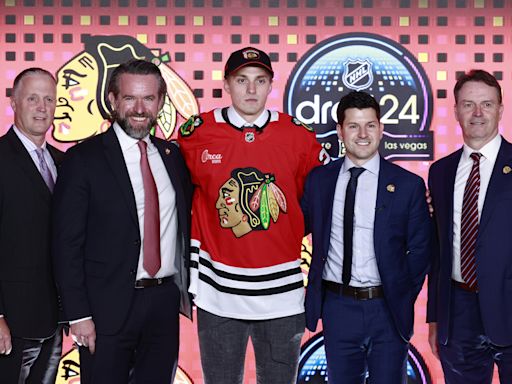 Blackhawks development camp notebook: Free agent frenzy, Artyom Levshunov's decision, and more