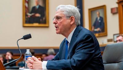 Attorney General Merrick Garland blasts conspiracy theories about Trump criminal case and FBI