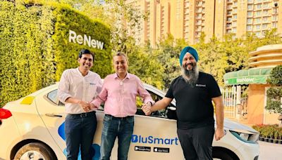 BluSmart raises $24 million from MS Dhoni Family Office, ReNew Power CEO Sumant Sinha