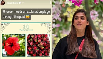 Liver Doc calls Nayanthara ‘hopeless’ after she doubles down on sharing posts about the benefits of hibiscus tea: ‘After indirectly abusing me…’