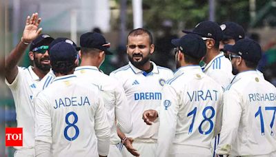 India vs Bangladesh, 2nd Test: Akash shines before skies open up on Day 1 | Cricket News - Times of India