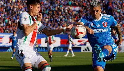 La U sufre hasta el final: obtiene un triunfo clave sobre Palestino y se distancia de Colo Colo - La Tercera