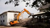 Landmark Fort Myers Beach church falls to wrecking ball 15 months after Hurricane Ian