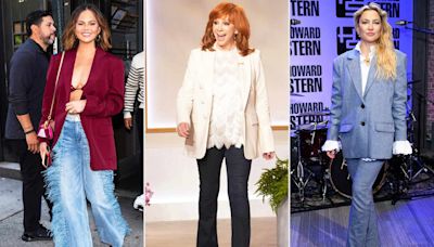 Kate Hudson, Reba McEntire, and More Celebs Can’t Stop Wearing Lightweight Blazers — Get the Look from $35