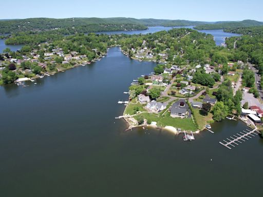 Woman hospitalized after falling from dock at Candlewood Lake in Brookfield, officials say