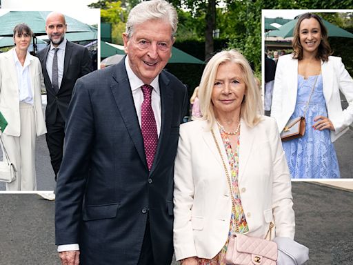 Hodgson, 76, makes public return with Guardiola and Ennis in Wimbledon Royal Box