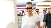 Bella Hadid's chic white dress in Cannes has a surprise at the back