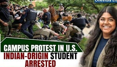 Indian-Origin Student Arrested & Barred from Princeton: Anti-Israel Protest Fallout | Oneindia News