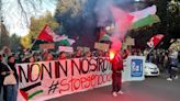 Protests in Rome over state broadcaster RAI's Gaza stance