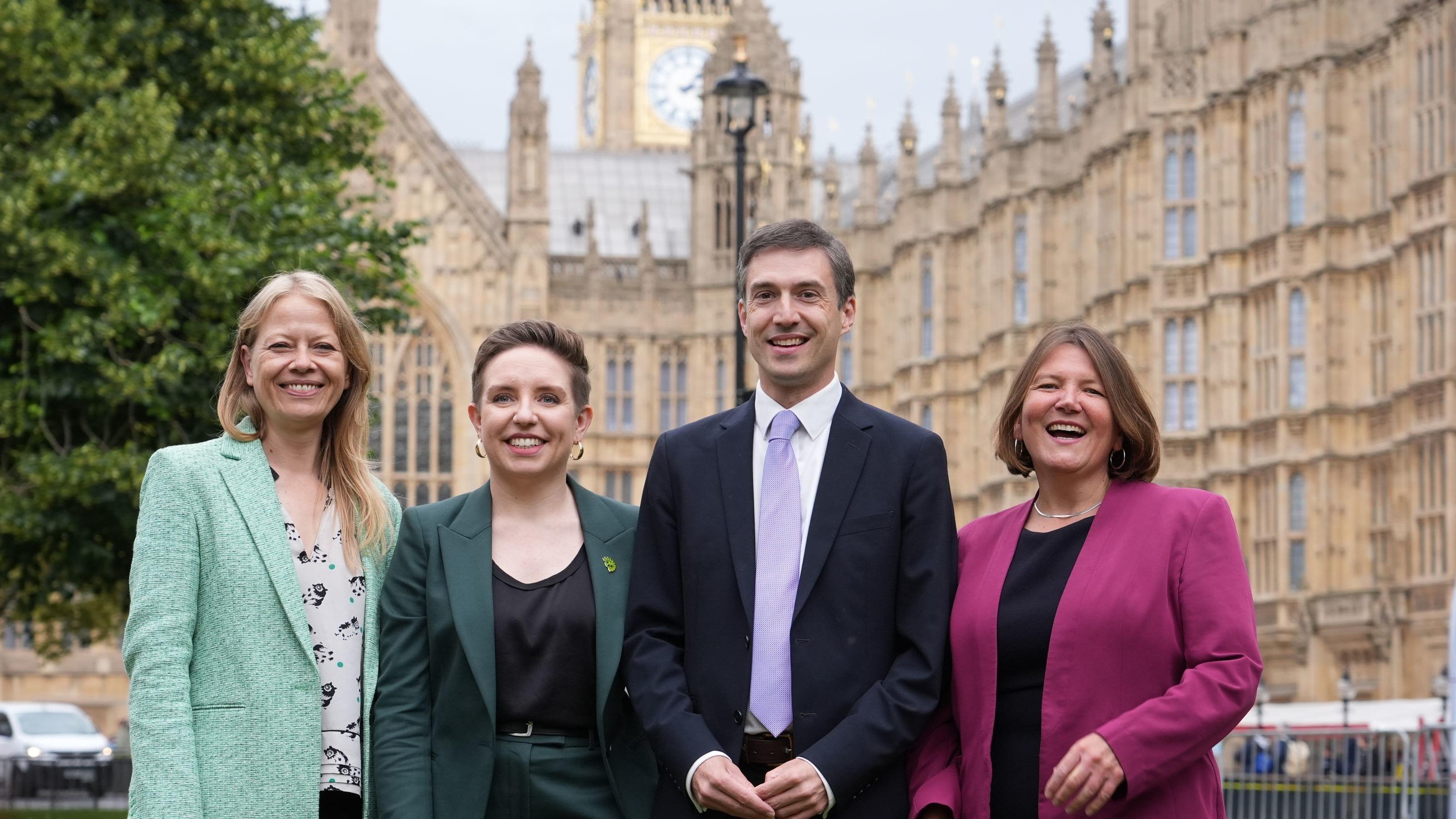 'First day at school vibes' as new MPs start work