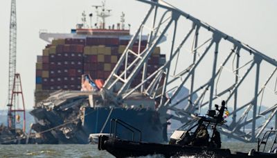 Dali Crew Still Stuck On Container Ship After Baltimore Bridge Collapse