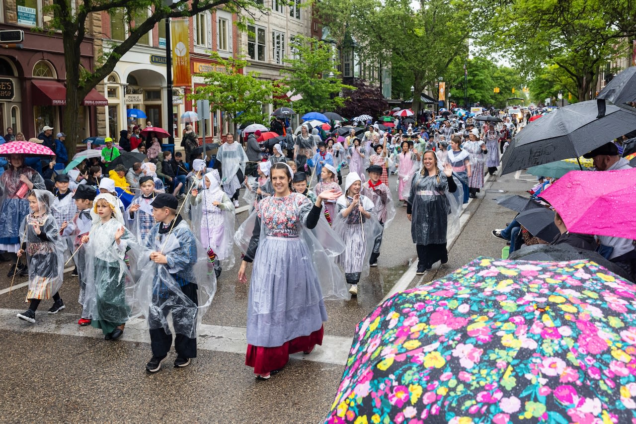 Tulip Time’s Kinderparade marches through downtown Holland