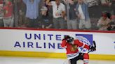 Frank Nazar scores on first shot in NHL debut with Chicago Blackhawks