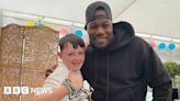 Rudimental's Locksmith meets 10-year-old carer at festival