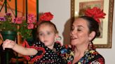 La hija de Toñi Moreno, la otra protagonista del cumpleaños de María del Monte en la Feria de Abril