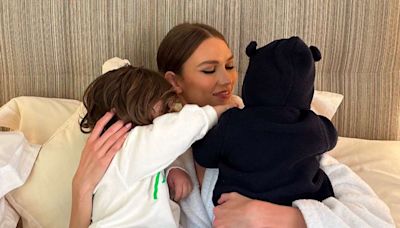 Karlie Kloss Snuggles with Her Two Sons in Hotel Bed Before Attending 2024 Met Gala: ‘A Quick Cuddle’